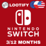 Nintendo Switch Online    Подписка 3/12    EU/PL/USA