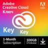 Adobe Creative Cloud – Глобальный ключ на 1 месяц