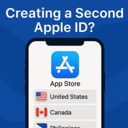 APPLE ID PERSONAL CANADA CANADIAN ios AppStore iPhone
