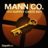 Ключ от ящика с припасами компании Mann Co. TF2