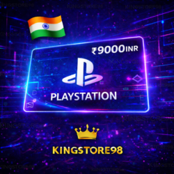 Playstation Network 9000 INR Gift Card  0%