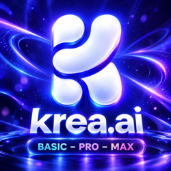 KREA AI BASIC/PRO/MAX ПОДПИСКА НА 1 МЕСЯЦ — ПОПОЛНЕНИЕ КРЕДИТОВ