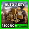24/7 АВТО | 1800 UC КЛЮЧ | PUBG Mobile GLOBAL