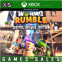 WORMS RUMBLE - DIGITAL DELUXE EDITION  XBOX PC  КЛЮЧ