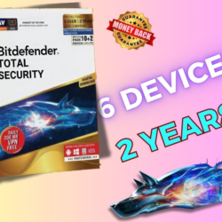 Bitdefender Total Security 6 Device 2 год. Ключ.