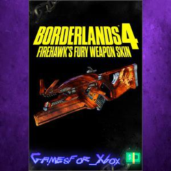 ☀️Borderlands 4 Firehawk’s Fury Weapon Skin XBOX DLC