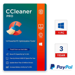 CCleaner Professional 2025 Windows 1 устройство 3 года