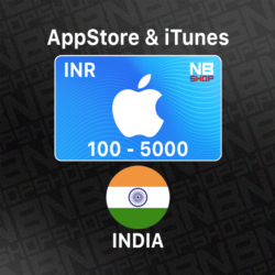 Карта Apple iTunes / AppStore [Индия] 100 - 5000 INR (INDIA) - Ключ АВТО