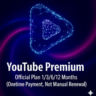 Youtube Premium 1-12M (Individual) | ПОЛНАЯ ГАРАНТИЯ