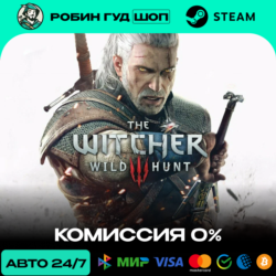 THE WITCHER 3: WILD HUNT STEAM RU СНГ АВТО 24/7