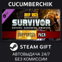 Deep Rock Galactic: Survivor - Supporter Pack✅STEAM GIFT AUTO✅RU МИР