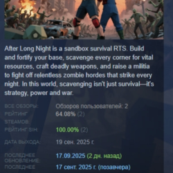 After Long Night АВТОДОСТАВКА STEAM GLOBAL МГНОВЕННО ЛИЦЕНЗИЯ
