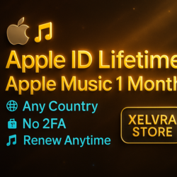 Apple ID + Apple Music 1М 🎵 | Любая страна Lifetime ID