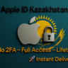 Apple ID Казахстан | Без 2FA или Телефон | Полный Доступ | Быстрая Доставка