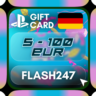 Подарочная карта PlayStation DE | 5 - 100 евро | АВТО