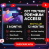 YouTube Premium   YouTube Music 3 Months | PAYPAL