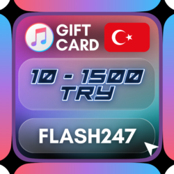Подарочная карта Apple и iTunes TR | 10–1500 TRY | АВТО