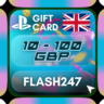 Подарочная карта PlayStation UK | 10–100 фунтов стерлин