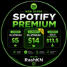 Spotify Premium New (1,3 или 12 месяцев) — тарифы Platinum и Standard