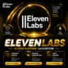 Стартовая подписка ElevenLabs AI на 1 месяц