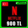 АВТО Карта пополнения Netflix 900 TL ТУРЦИЯ 24/7