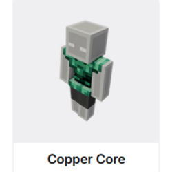 MINECRAFT Copper Core ПЛАЩ СКИН JAVA & BEDROCK / GLOBAL