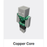 MINECRAFT Copper Core ПЛАЩ СКИН JAVA & BEDROCK / GLOBAL