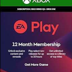 Подписка EA Play на Xbox на 12 месяцев|глобальная