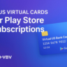 Вирт. карты США    для подписок Play Store