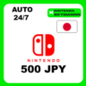 АВТО КАРТА ПОПОЛНЕНИЯ Nintendo eShop 500 JPY ЯПОНИЯ