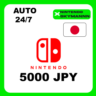 АВТО КАРТА ПОПОЛНЕНИЯ Nintendo eShop 5000 JPY ЯПОНИЯ