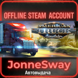 ⭐American Truck Simulator   125 игр (STEAM OFFLINE ACCOUNT)