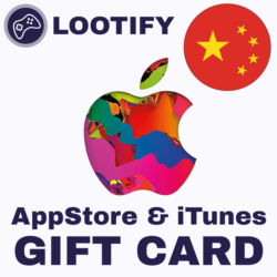 Apple Gift Card    20 - 1000 CNY    Китай