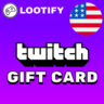 Twitch Код Пополнения    15/25/50/75/100/200 USD    США