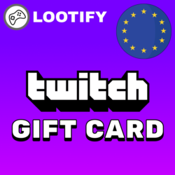 Twitch Код Пополнения    15/25/50/100 EUR    Европа