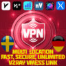 V2Ray VPN —Мультилокация —10 Гбит/с  999 ГБ