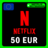 АВТО Карта пополнения Netflix 50 EUR ЕВРОПА 24/7