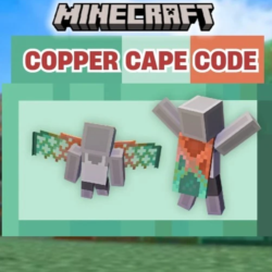 ⚡INSTANT⚡Minecraft Copper Cape Code - Java &amp; Bedrock ⚡