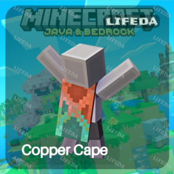МАЙНКРАФТ    Copper Cape   СКИН • ТВИЧ ДРОПЫ / ДРОПСЫ • JAVA & BEDROCK•GLOBAL