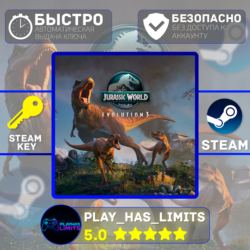 🔑Jurassic World Evolution 3 КЛЮЧ STEAM Global   РФ