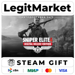 Sniper Elite 4 Deluxe / Steam AUTO / РУ МИР