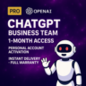 ChatGPT на 1 месяц  Business Team | активация и гарантия.