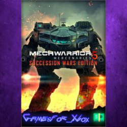 ☀️MechWarrior 5 Mercenaries - Succession Wars Edition XBOX
