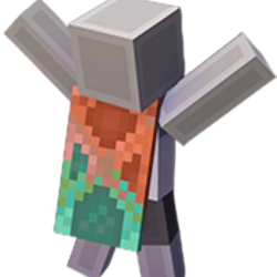 Minecraft Плащ Copper Cape Twitch 🤎 Java＆Bedrock🤎
