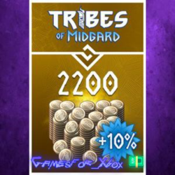 ☀️Tribes of Midgard 2200 Platinum Coins XBOX DLC