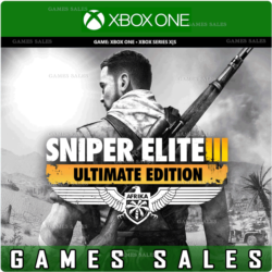 SNIPER ELITE 3 ULTIMATE EDITION  XBOX ONE|XS  КЛЮЧ