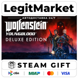 Wolfenstein: Youngblood Deluxe Edition / Steam AUTO / РУ МИР