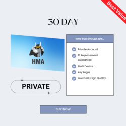 GLOBAL HMA VPN KEY FOR 30 DAYS | 1 MONTH | MODEL | MODEL