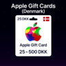 Apple Gift Cards (Дания) 25–500 DKK | Коды пополнения