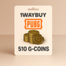 PUBG 510 G-COINS   ПОПОЛНЕНИЕ БОНУС ПИН КОД КЛЮЧ СТИМ